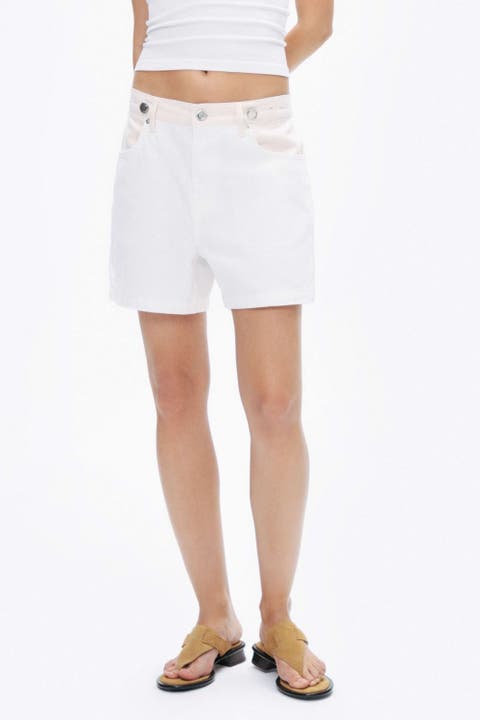 Women's Ivory Denim & Jean Shorts | Nordstrom