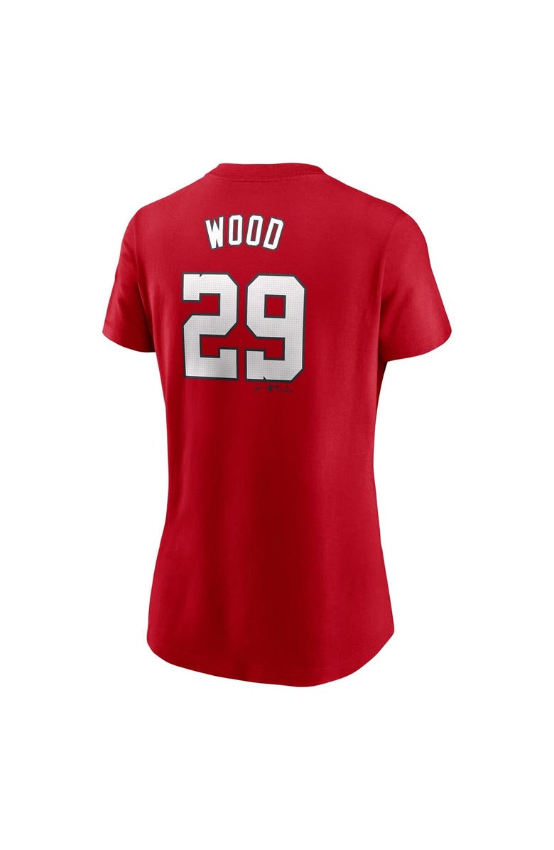 Nike Women's Nike James Wood Red Washington Nationals Fuse Name & Number T-Shirt, Alternate, color, Red