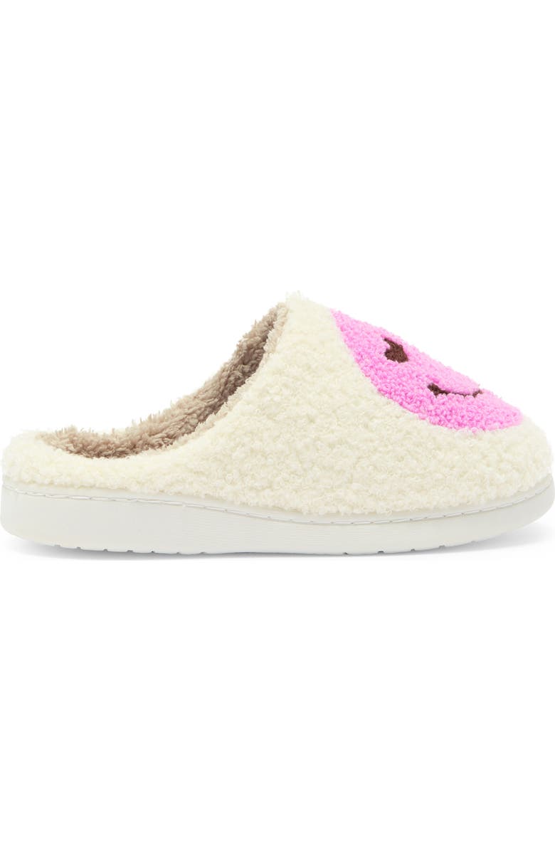 MIA Cozi Slipper, Alternate, color, Pink Heart Happy
