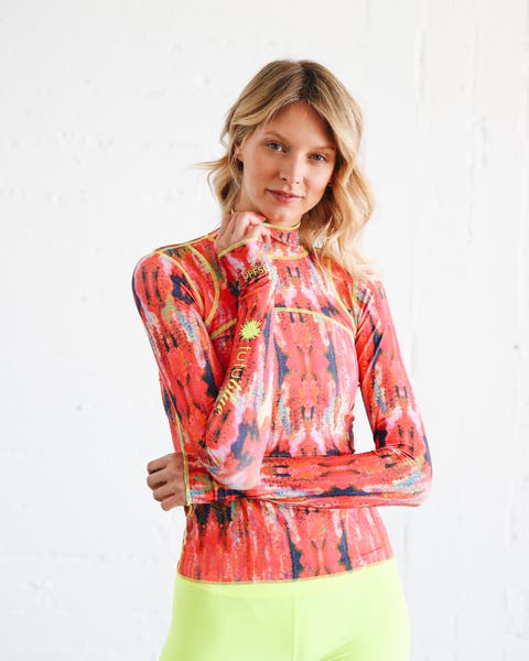 Women's Pullover Rash Guard Swim Top - UPF 50+