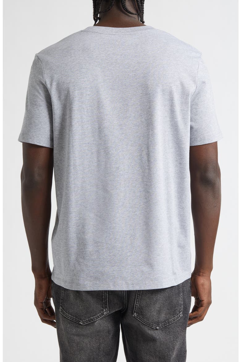 Print Cotton T-Shirt, Alternate, color, YEQ GREY/ BLACK