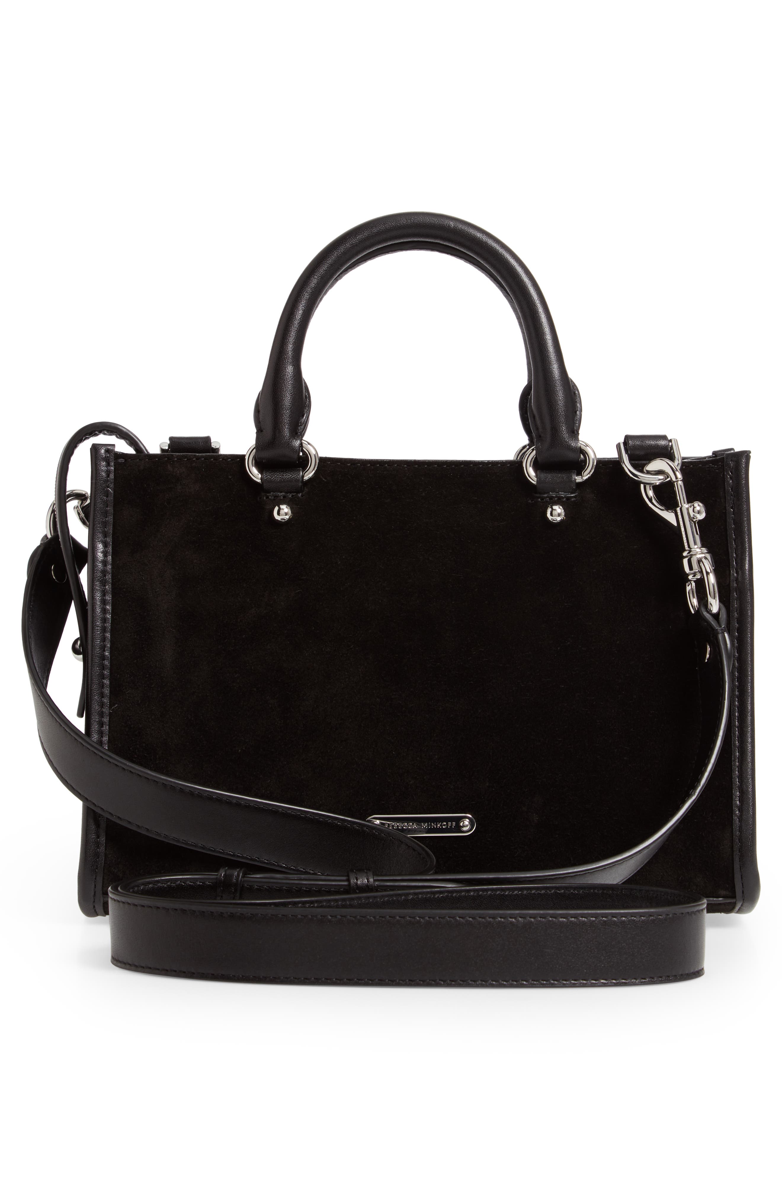 Rebecca Minkoff Micro Bedford Leather Satchel, Alternate, color, 