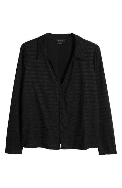 Sanctuary Lacy Mesh Button-up Shirt