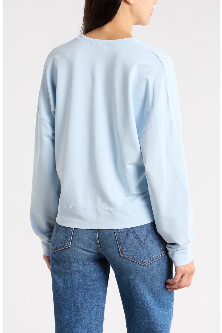 Alessia Pullover, Alternate, color, BLEACHED INDIGO BLUE
