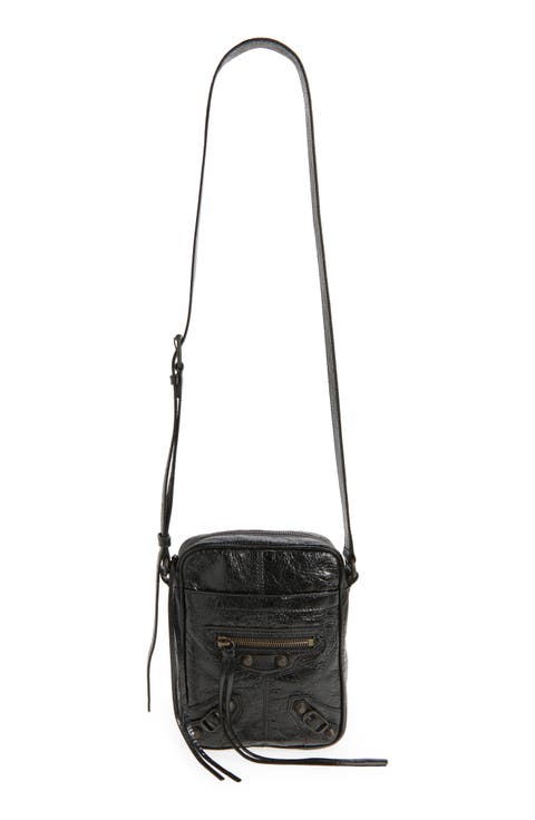 Le City Vertical Arena Leather Crossbody Bag