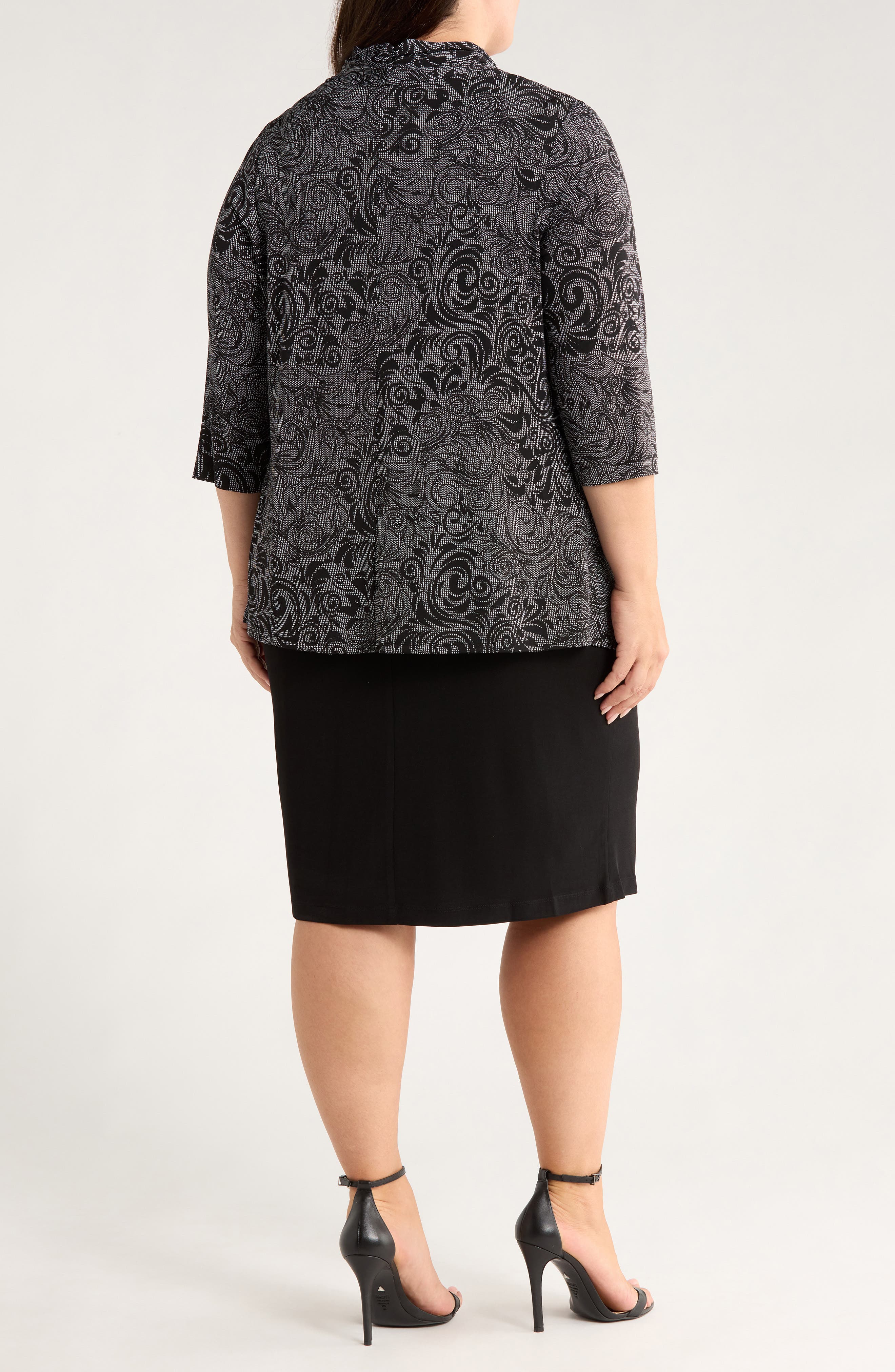 Mock Jacket Dress - image 2
