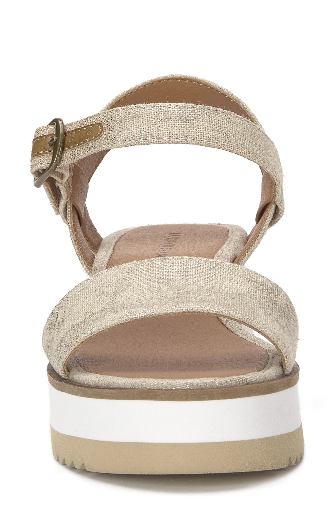 Tema Platform Wedge Sandal, Alternate, color, NATURAL/ PLAT