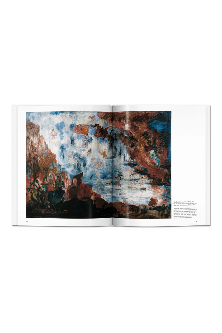 Ensor Art Book, Alternate, color, White