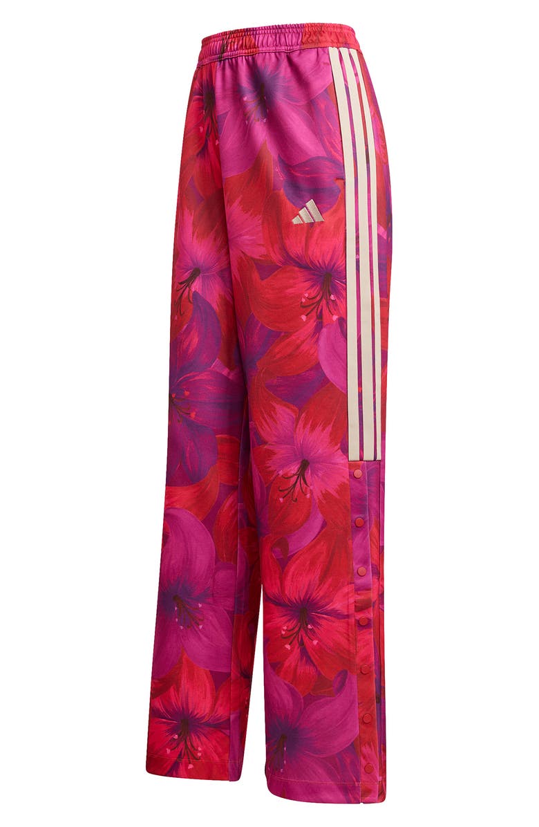 adidas x FARM Rio Tiro Track Pants, Alternate, color, Magenta/ Red/ Crystal Linen
