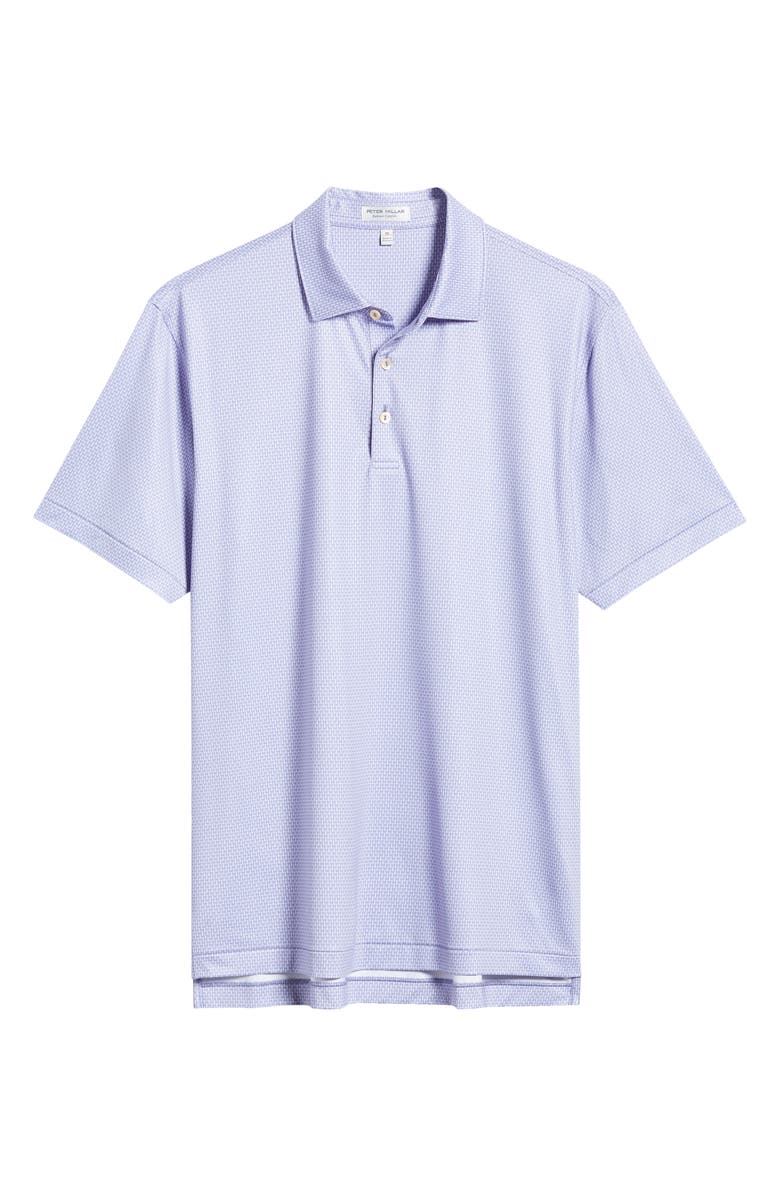 Peter Millar Hamby Micropattern Performance Golf Polo, Alternate, color, 