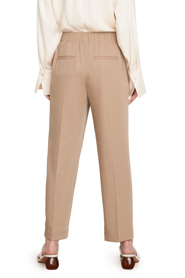 Tapered Pull-On Pants, Alternate, color, SANDSHELL