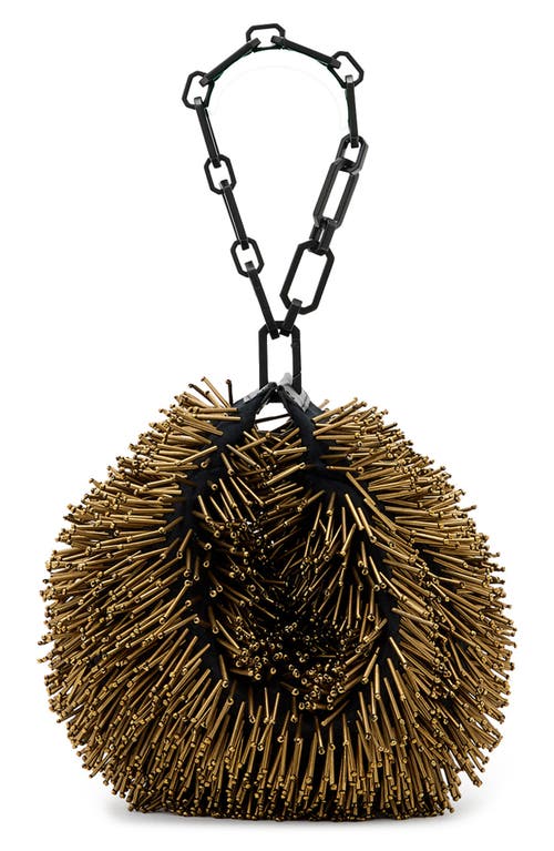 Shop Allsaints Mini Madea Chain Handle Leather Handheld Bag