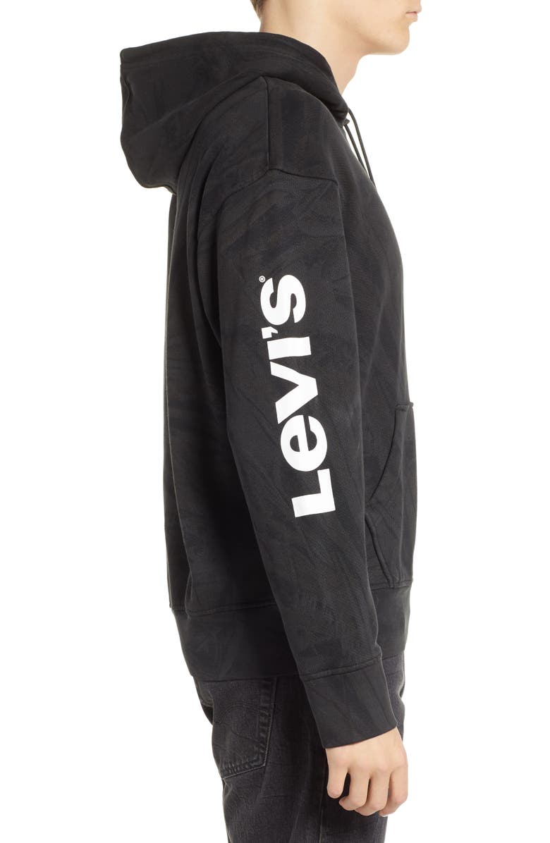 Levi's<sup>®</sup> x Justin Timberlake Oversize Camo Hoodie, Alternate, color, 