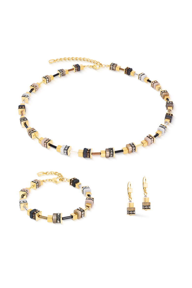 Necklace Nature Cube, Alternate, color, Multicolor