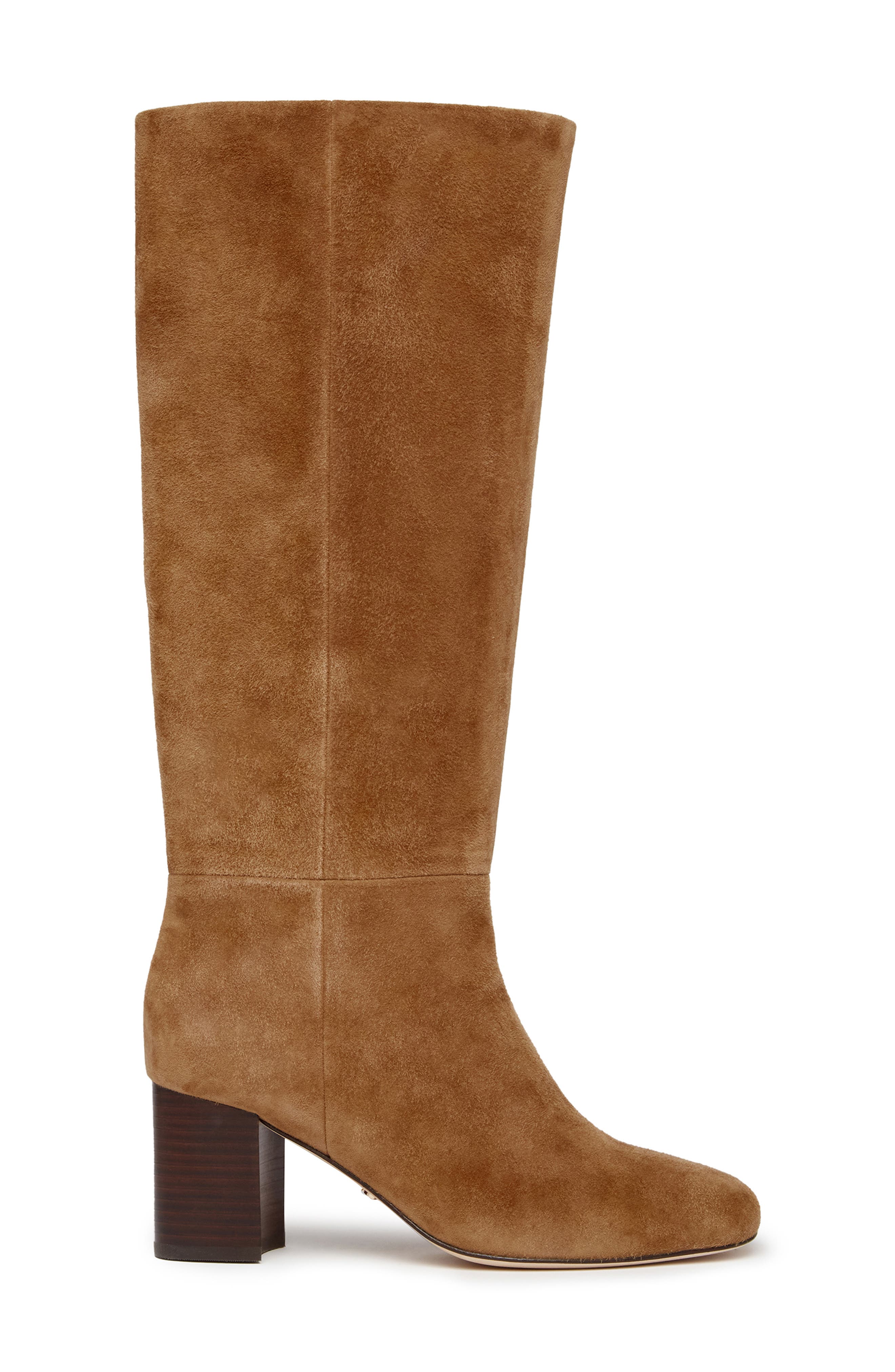 PAIGE Katy Knee High Boot, Alternate, color, Sienna