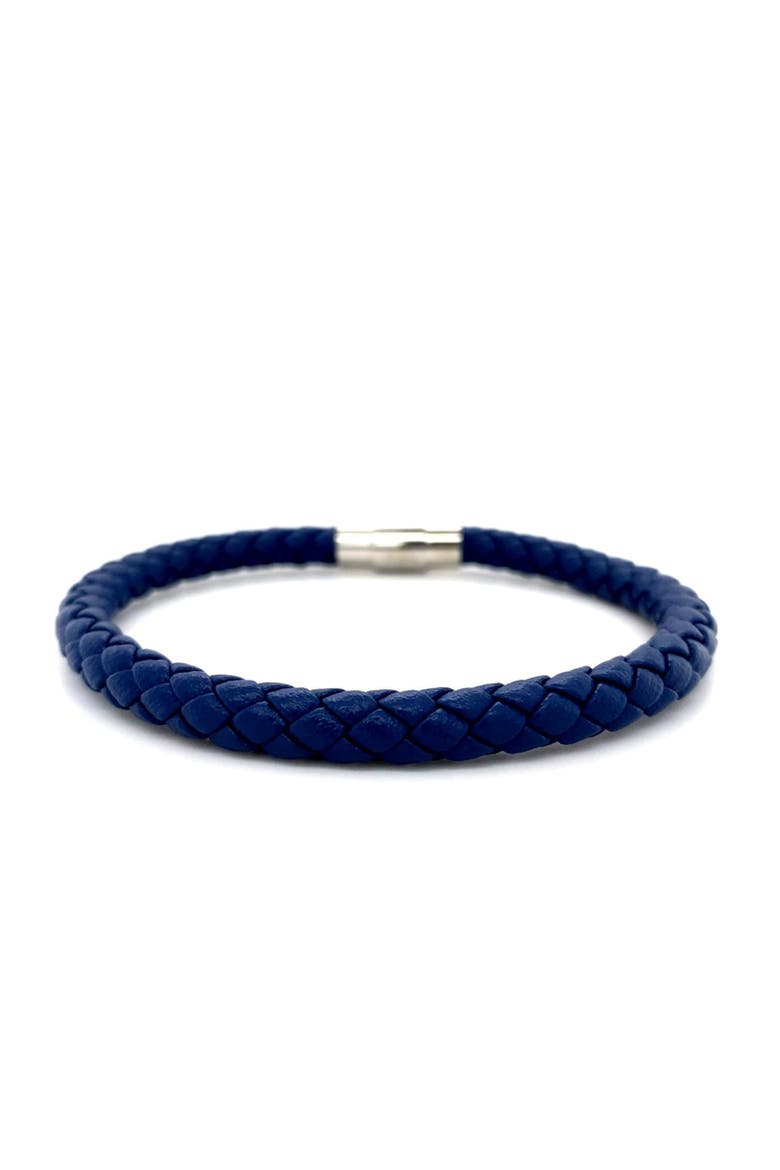 Tendril Braid Men's Cuff, Alternate, color, White