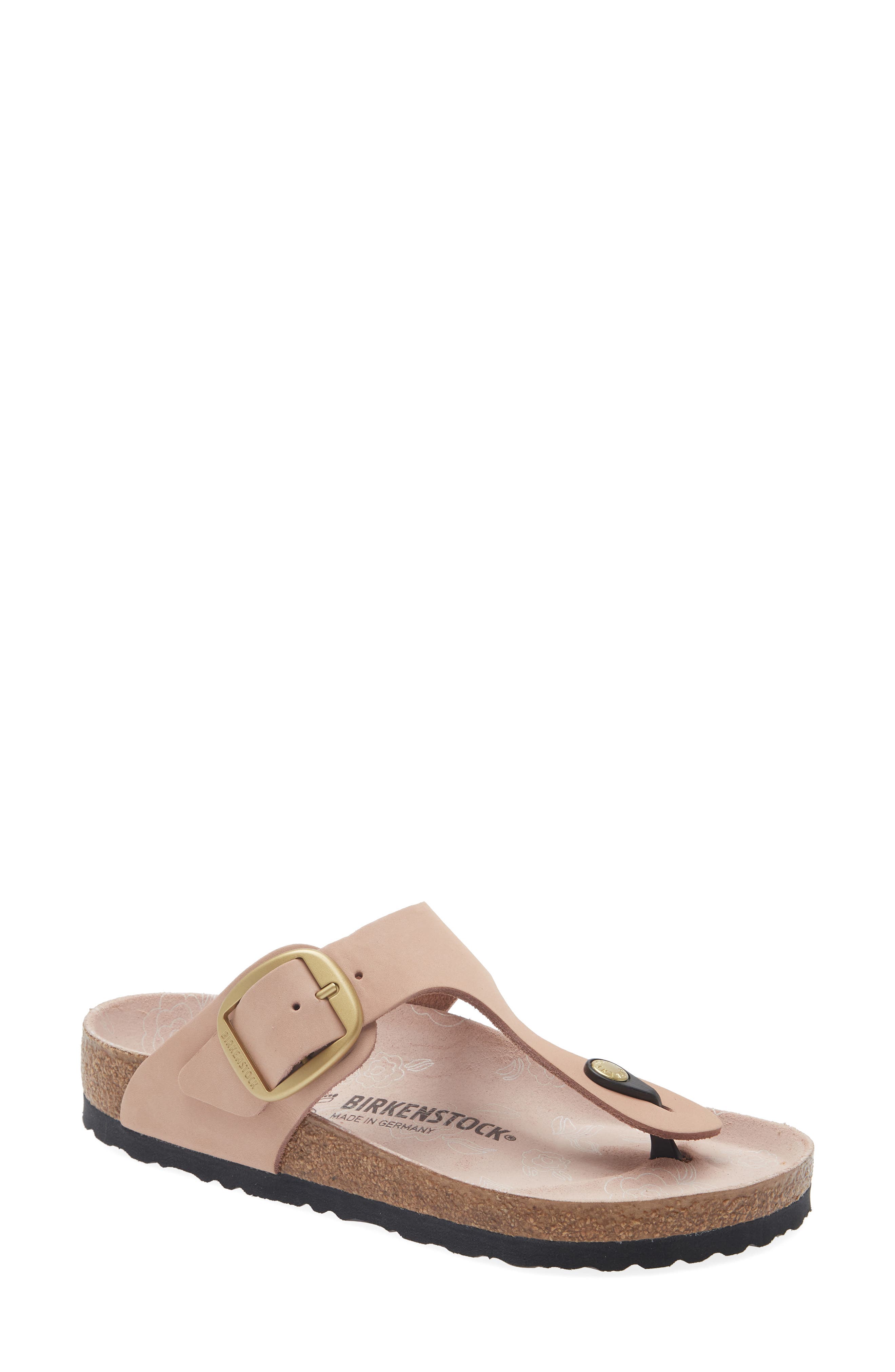 Birkenstock Gizeh Big Buckle Sandal, Main, color, Soft Pink