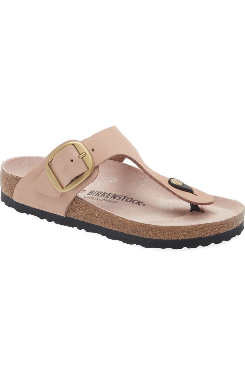 Birkenstock Gizeh Big Buckle Sandal, Main, color, Soft Pink