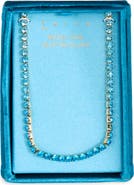 Leith Crystal Tennis Necklace