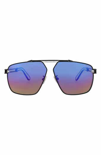 PHILIPP PLEIN 63mm Shield Sunglasses