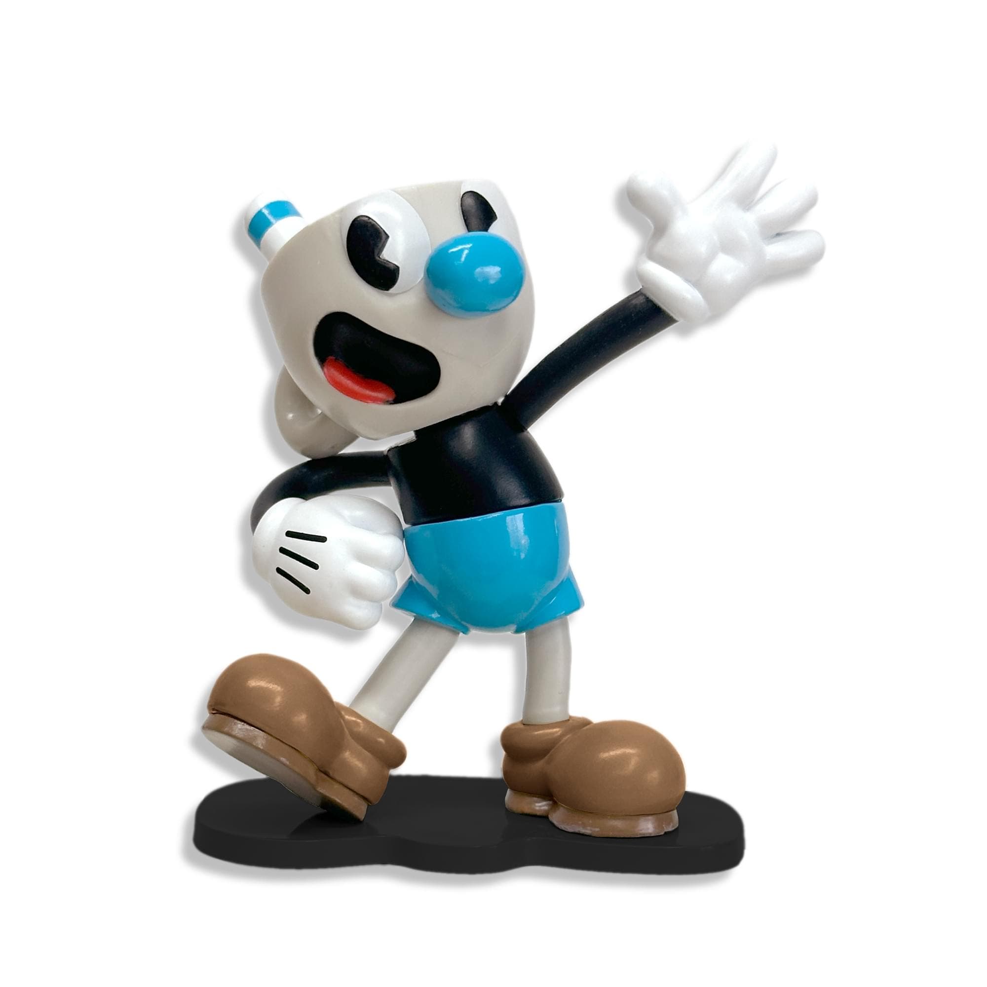 Toynk Cuphead Create-A-Figure 3-Inch Mini Figure | Mugman in Blue 