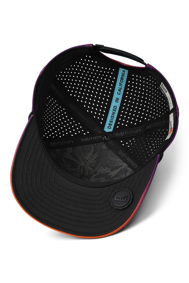 Odysea Rope Sunset Wavez Hydro Snapback Ball Cap, Alternate, color, SUNSET