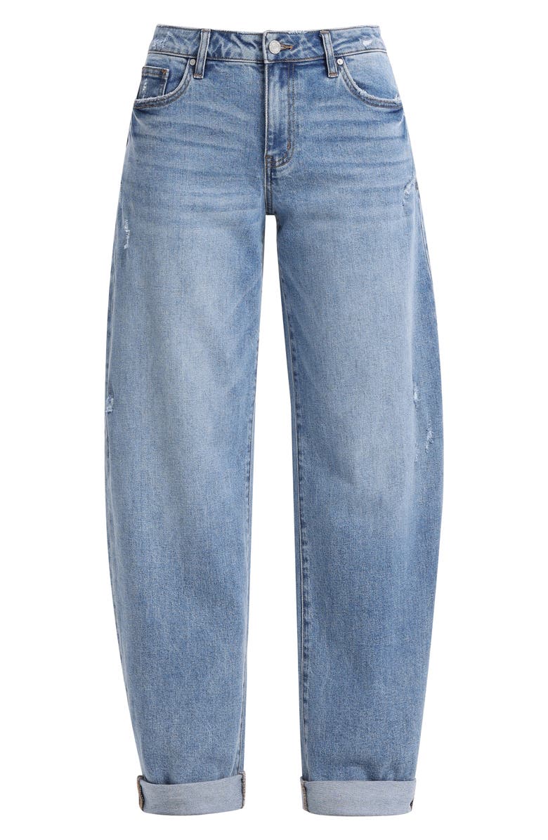 Bayeas Low Rise Barrel Jeans, Alternate, color, Cipher