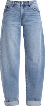 Bayeas Low Rise Barrel Jeans