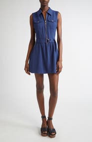 Ramy Brook Kaira Belted Sleeveless Minidress