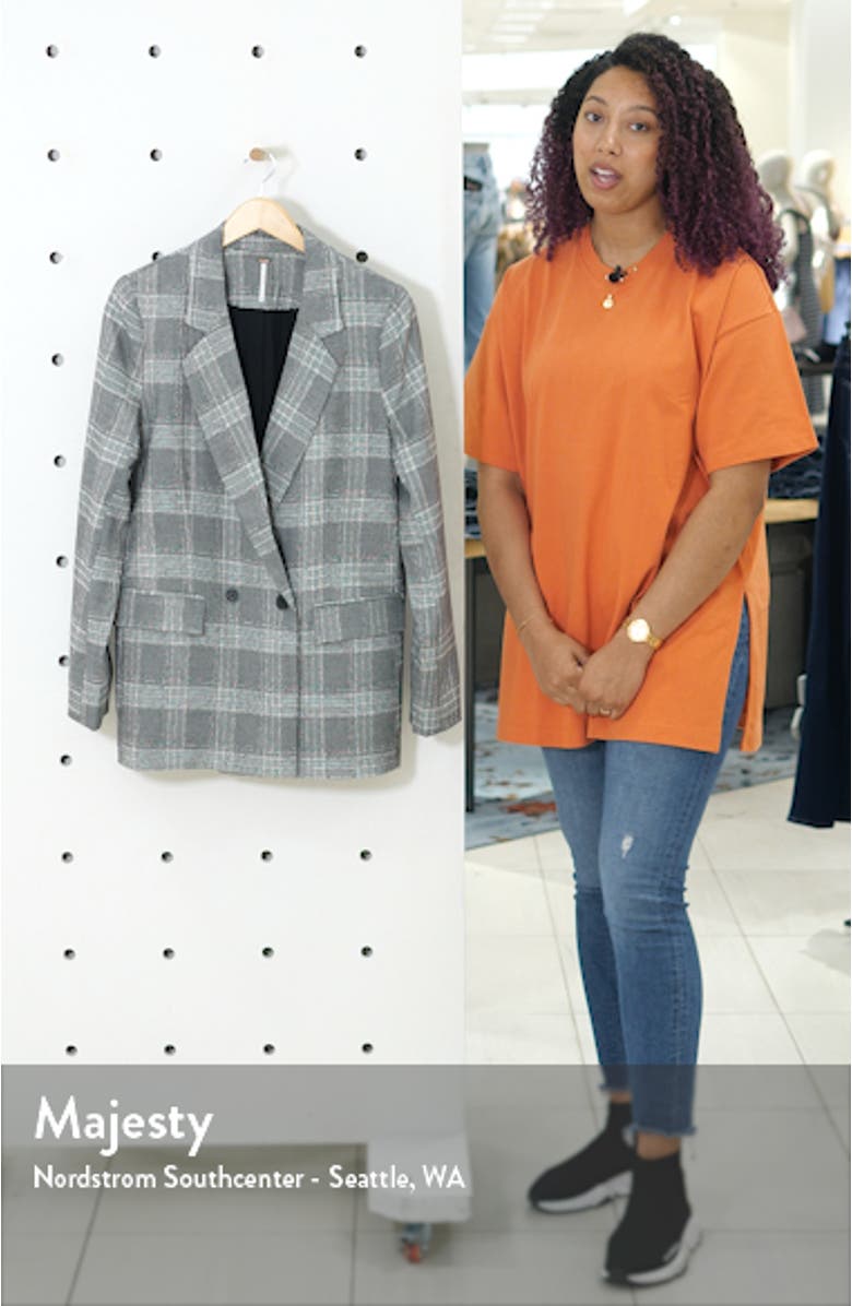 Sporty Oversize Blazer, sales video thumbnail