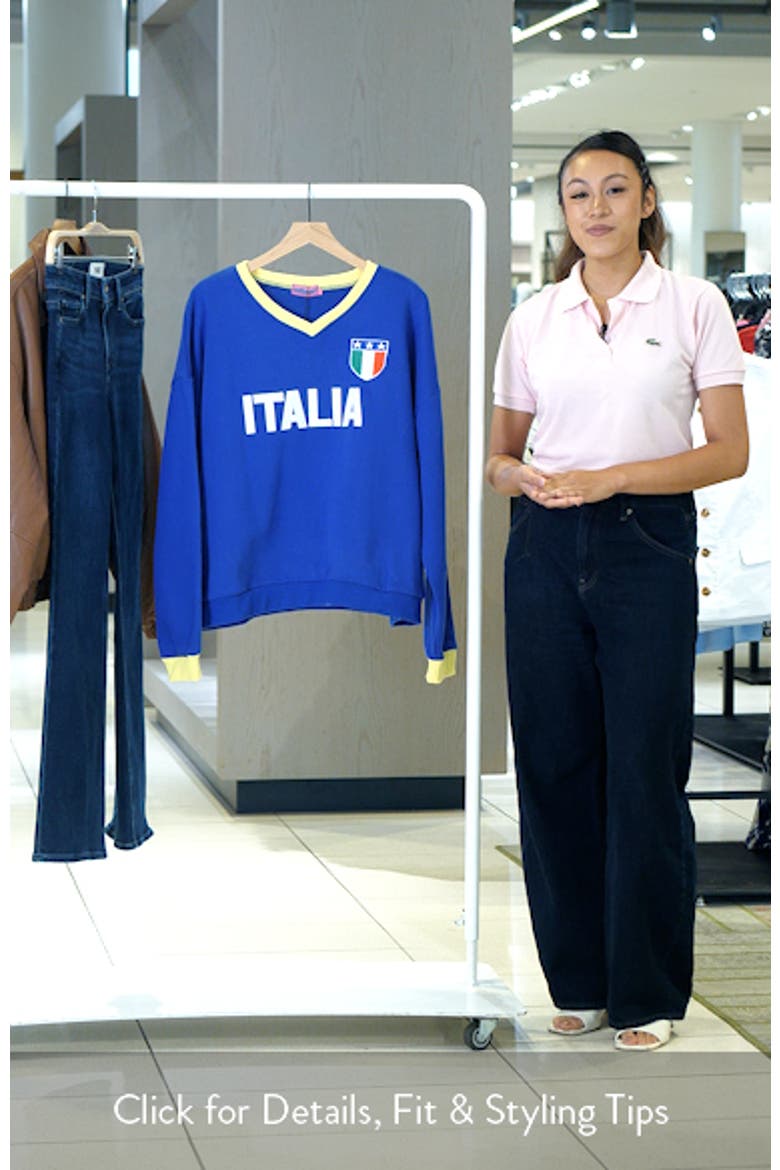 Italy Oversize Sweatshirt video