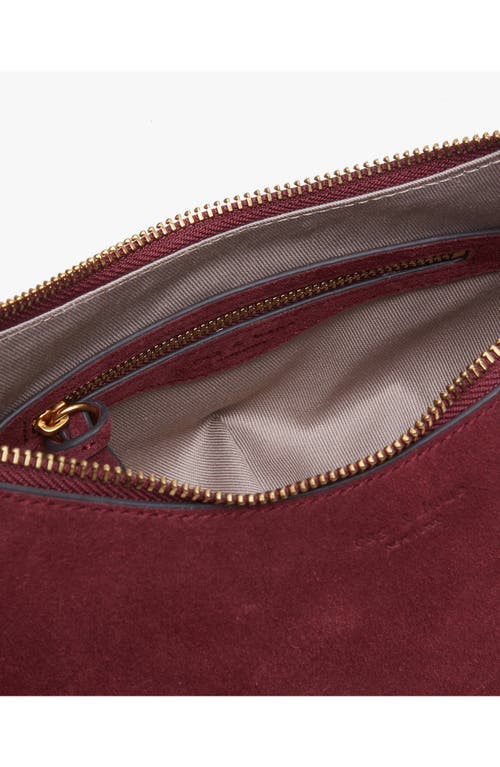 Rag & Bone Alix Leather Crossbody Bag In Burgundy