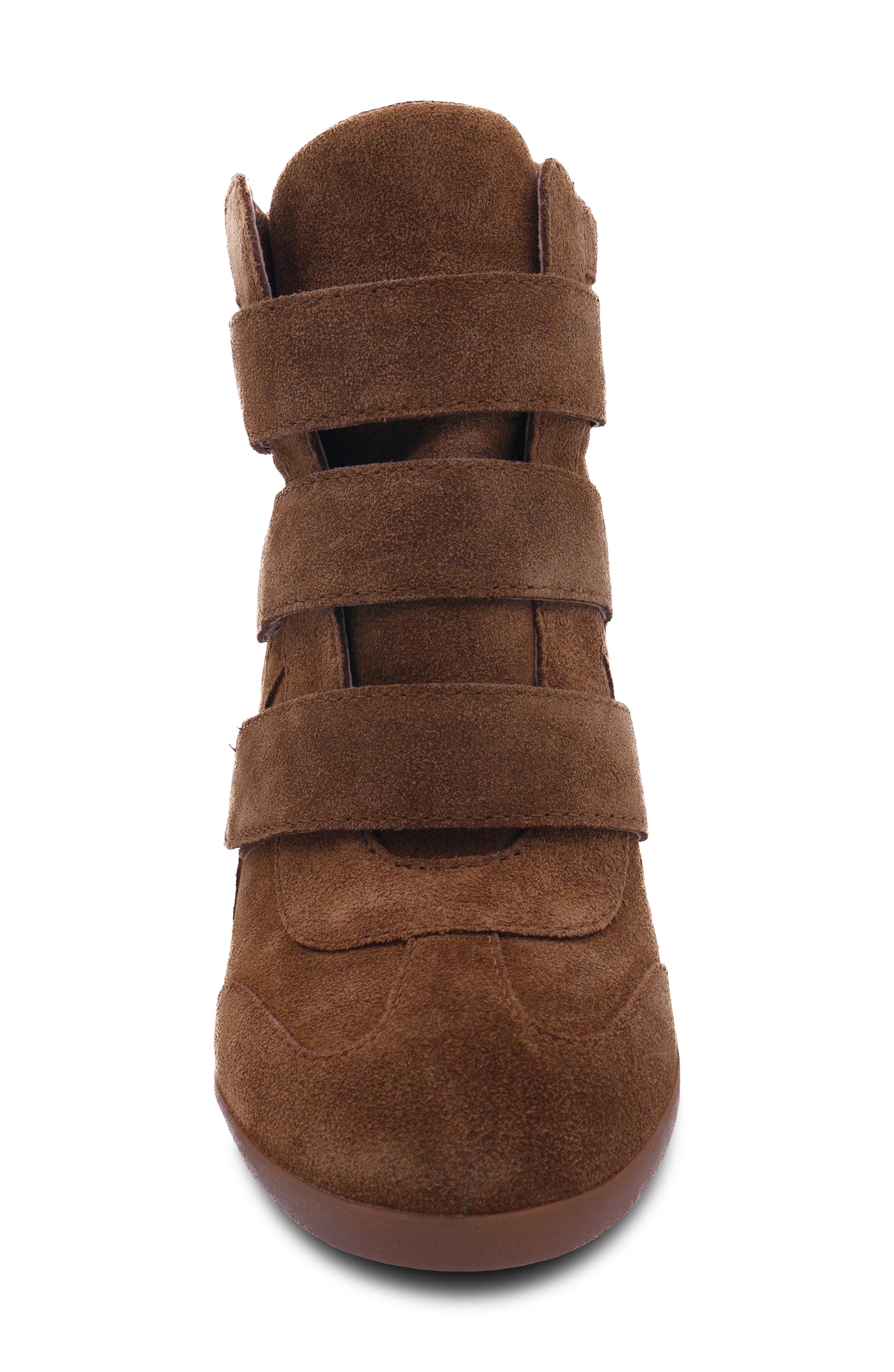 Bowie 2.0 Wedge Sneaker, Alternate, color, CHESTNUT