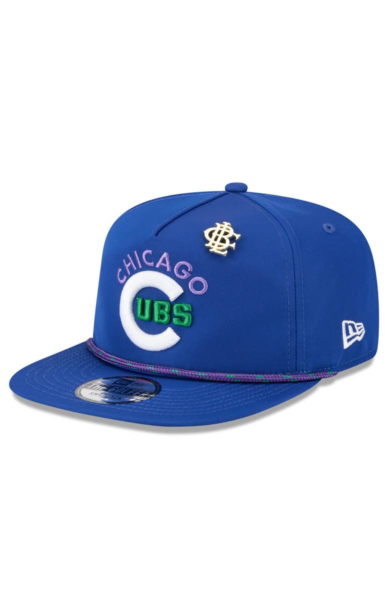New Era Men's New Era  Royal Chicago Cubs 2025 Big League Chew Golfer Snapback Hat, Main, color, Royal
