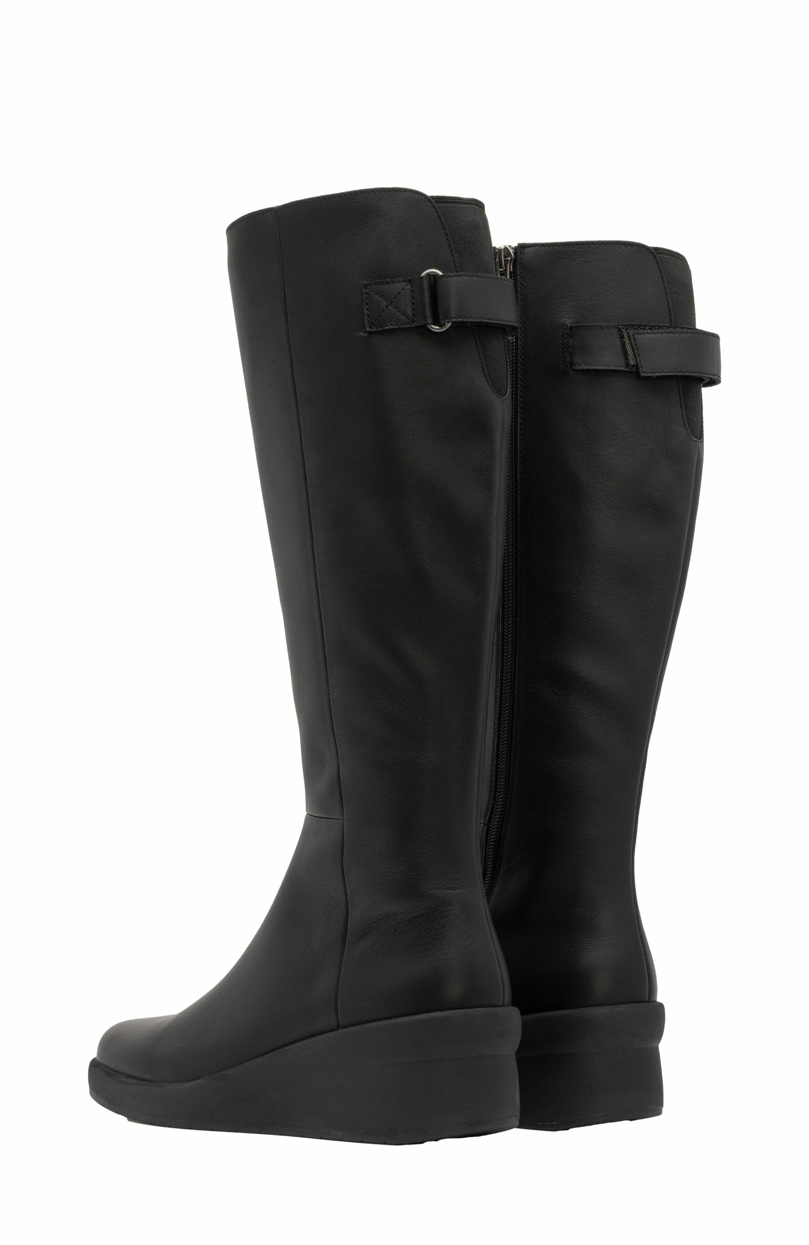 ABEO Passage Tall Boot, Alternate, color, Black - Regular