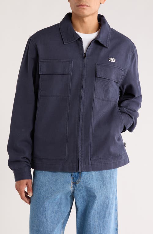 Vans Mcavoy Station Jacket In Blue