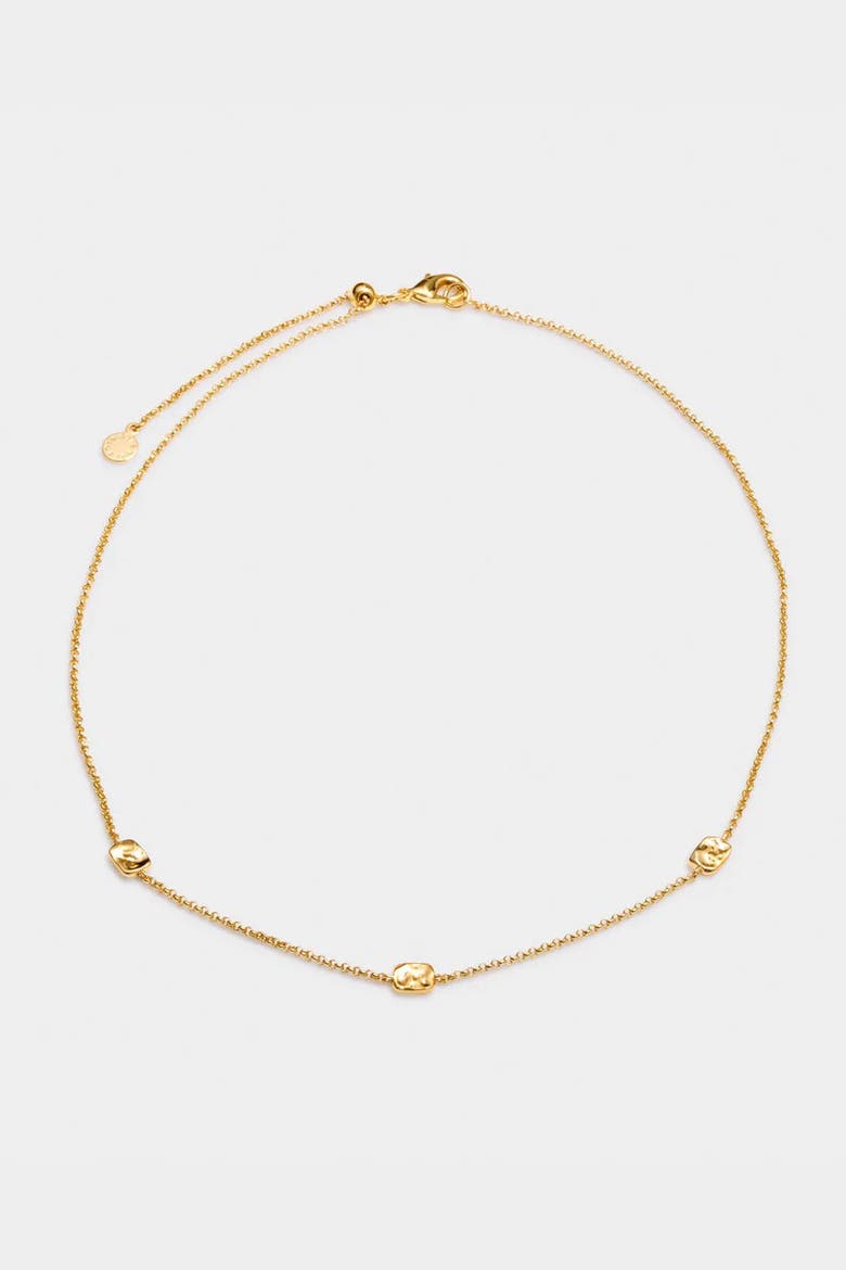 Bea Choker in Gold, Main, color, Gold