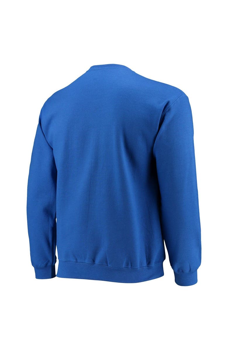 TONES OF MELANIN Men's Tones of Melanin Royal Savannah State Tigers Pullover Sweatshirt, Alternate, color, 