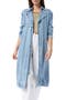 Cassie Denim Trench Coat
