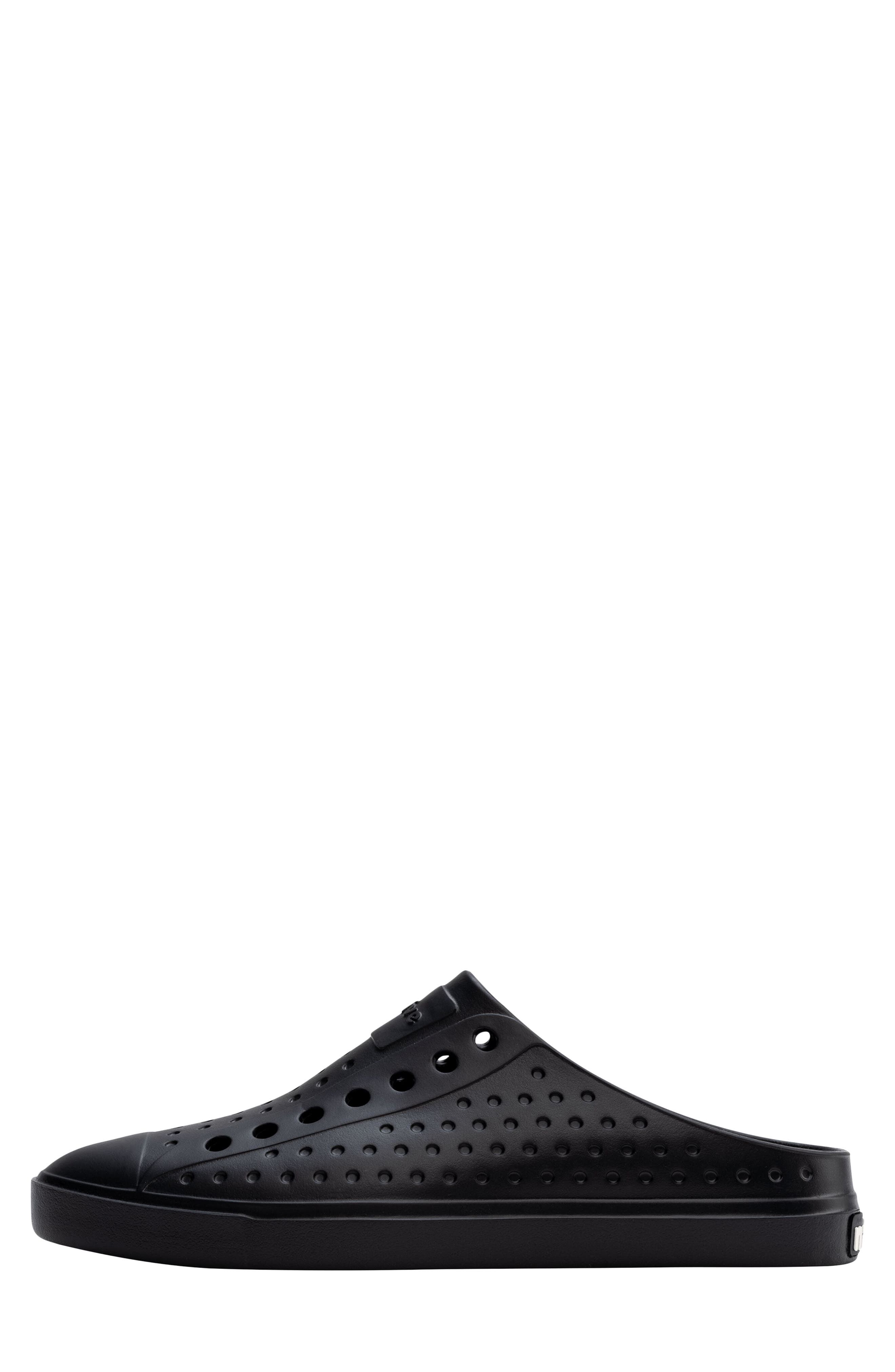 Native Shoes Jefferson Water Friendly Slip-On Clog, Alternate, color, Jiffy Black/ Jiffy Black
