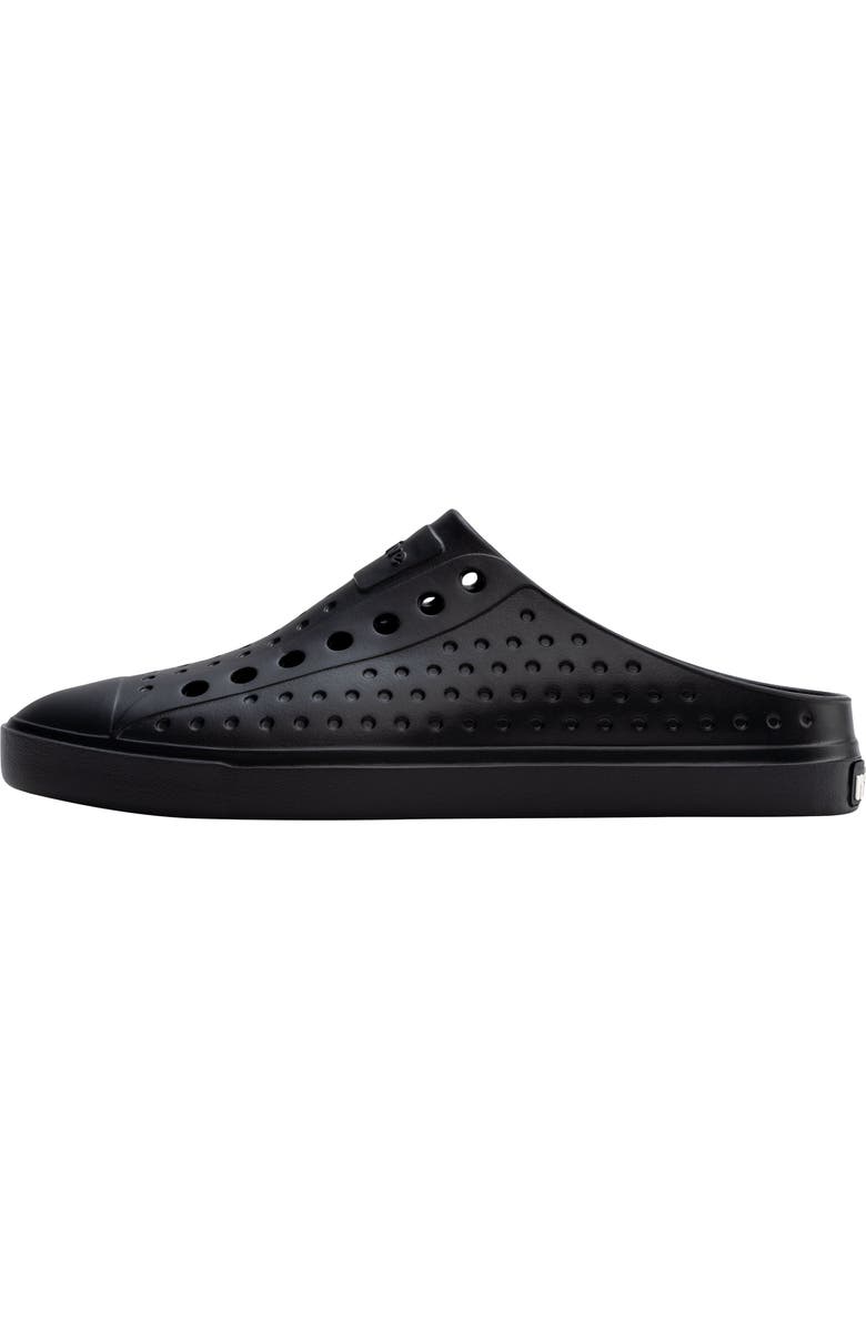 Native Shoes Jefferson Water Friendly Slip-On Clog, Alternate, color, Jiffy Black/ Jiffy Black