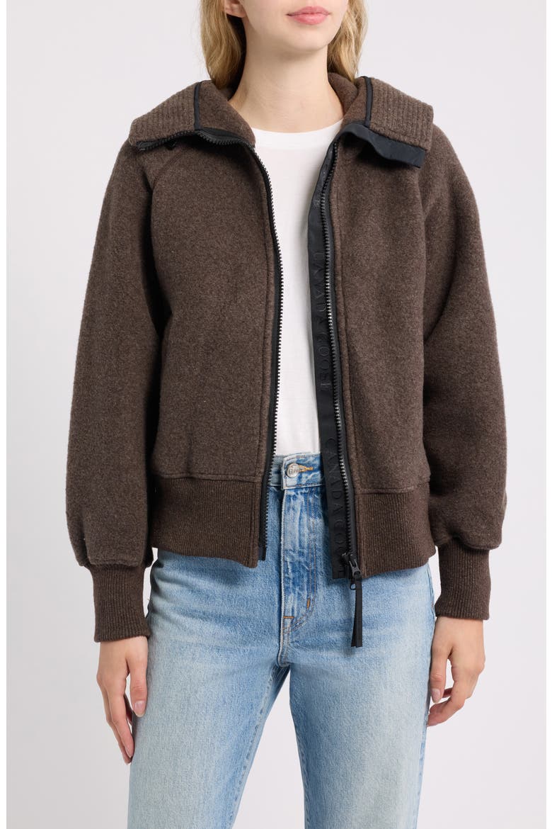 Chilliwack Kind Fleece Bomber, Main, color, TERRA - TERRA