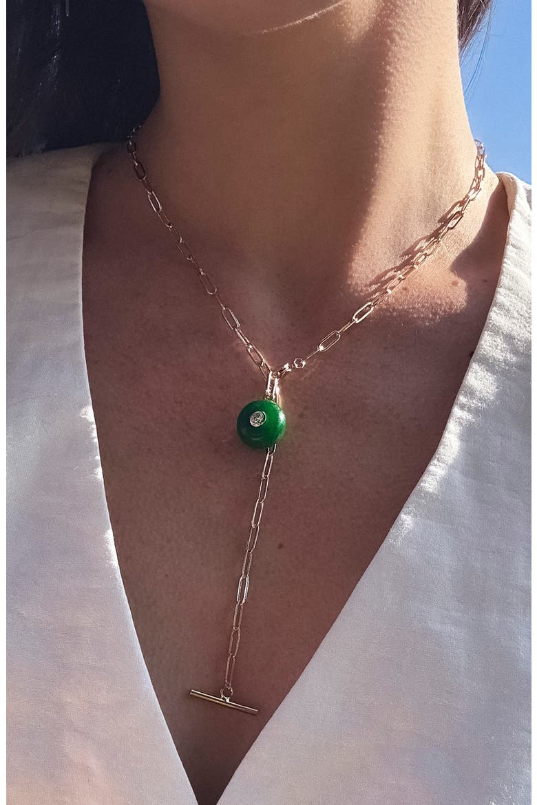 Bon Bon Charm, Alternate, color, GREEN JADE