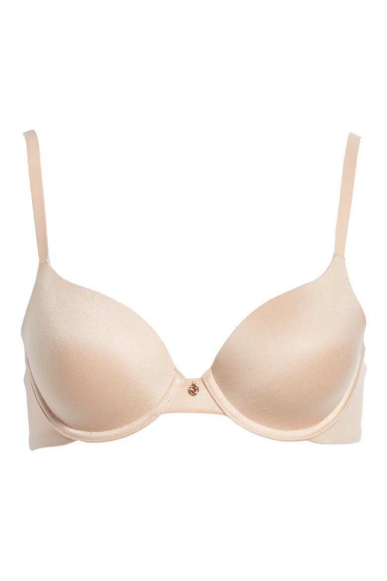 'Forever Perfect' Underwire Demi Bra, Alternate, color, NAKED