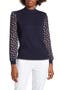  Navy Blazer W/ Polka Dot