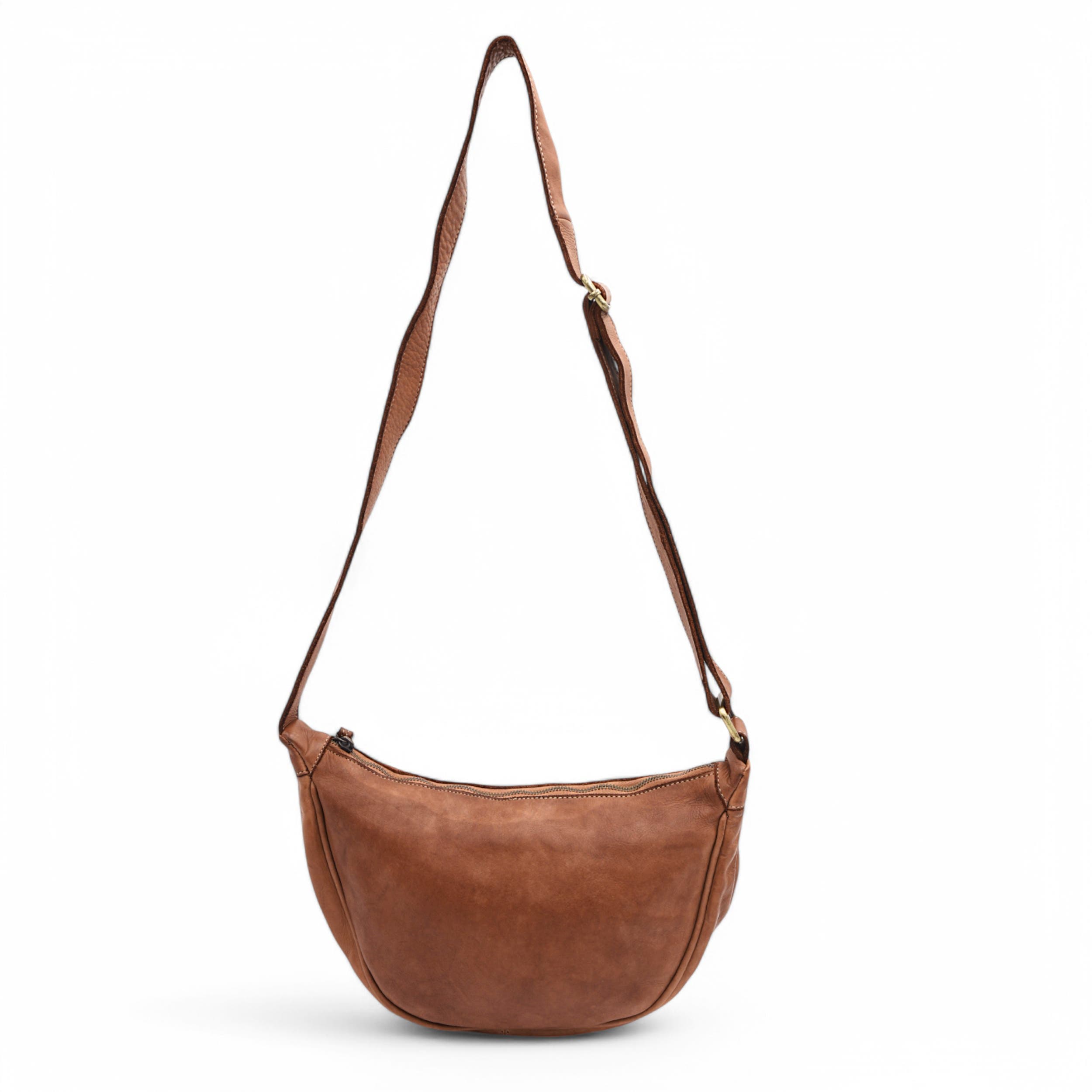 Hug Hobo, Alternate, color, Cognac