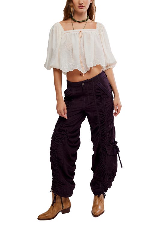 Free People Bali Daydream Melody Crop Top In White