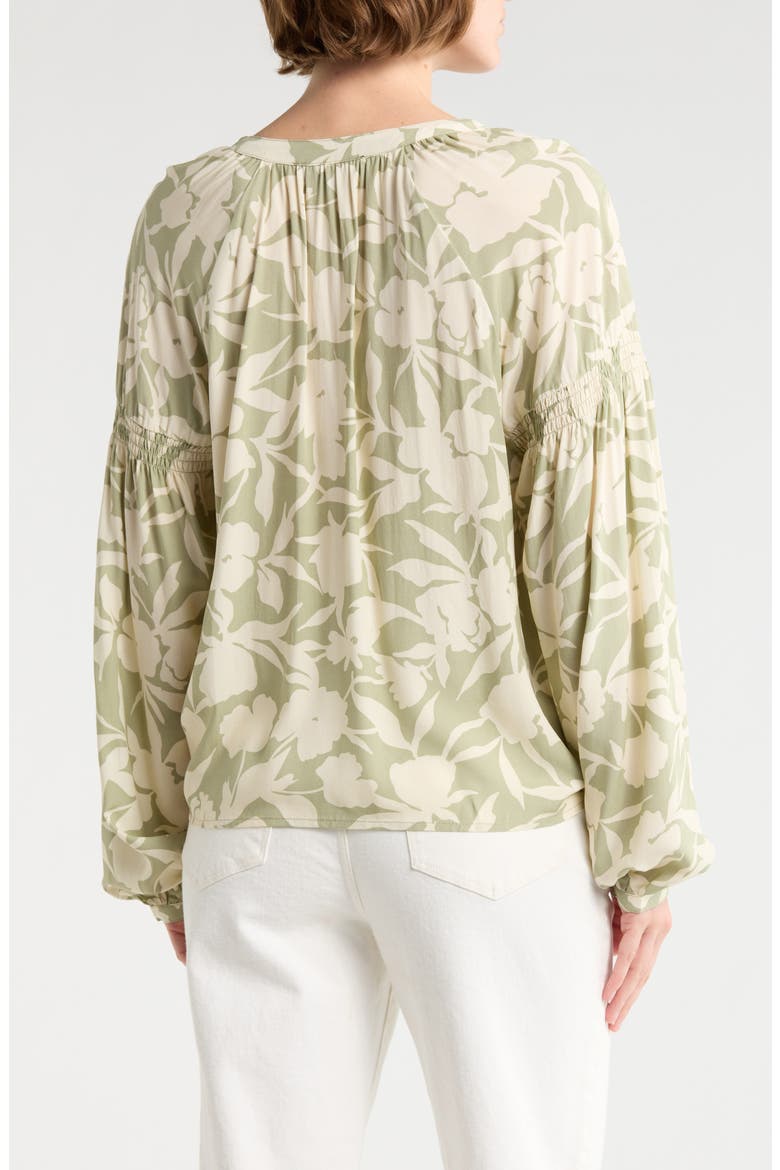 Tie Front Button-Up Shirt, Alternate, color, BUTTERCUP GREEN