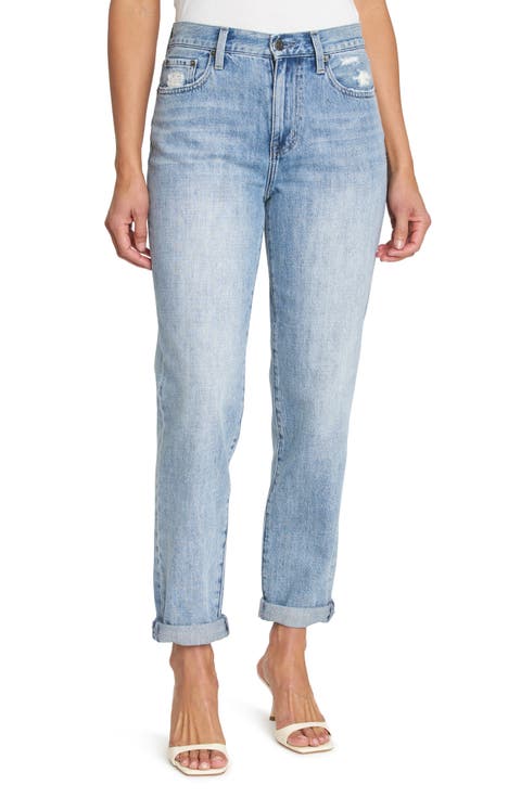 Presley High Waist Boyfriend Jeans (Fusion)