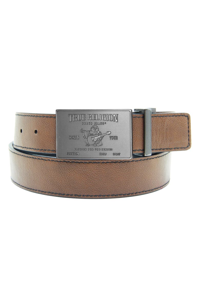 True Religion Tix Reversible Belt, Alternate, color, Black/ Tan